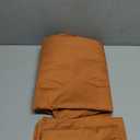 Terracotta Burnt Orange Duvet Cover Set Queen Size Linen Textured Organic Natural 100% Washed Cotton Duvet Cover Caramel 3 Pieces Bedding Set with Zipper Closure Soft