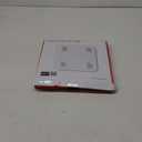 Smart Scale for Body Weight, Digital Bathroom Scale BMI Weighing Bluetooth Body Fat Scale, Body Composition Monitor Health Analyzer with Smartphone App (White 2403)