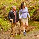Brazos Wooden Walking Canes for Men and Women, Stable Walking Sticks for Seniors, Made in The USA, 37 Inch