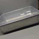 Gerrii 3 Pack Large Stainless Steel Litter Box,23.6 x 15.7 x 5.9''