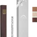 A&S Mezuzot Mezuzah Case in Western Wall Design Waterproof Judaica Door Mezuza for Home Blessing (Black Polyrasin, 7 Inches)
