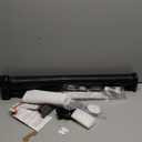 Retractable Baby Gate for Stairs  33 Height, Expands up to 55 Width  Safety Gate for Infants, Toddlers, Dogs & Pets  Easy Install, Secure Closure, Black Mesh Design for Indoor & Outdoor Use