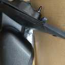 Left Driver Side Door Mirror Compatible With 2021 2022 2023 2024 2025 2026 Ford F150 With Power Glass Manual Folding Heated Matte Black Replace#ML3Z17683UA(5Pins)