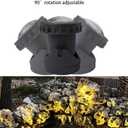 Warm White Pond Lights, 2500K Underwater Pond Light IP68 Waterproof Submersible Fountain Lights for Pond Fountain Waterfall - 2 Lights