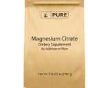 Pure Original Ingredients Magnesium Citrate (2lb) Magnesium Supplement, Unflavored, Dissolves Easily (32 Ounce (Pack of 1))