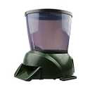 4.5L Automatic Fish Feeder, Pond Fish Feeder, Outdoor Fish Food Dispenser, Large Moisture Proof Timer Feeding Food Dispenser(Green)