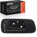A-Premium Front Left Driver Side Interior Door Handle Compatible with Honda Civic 2001 2002 2003 2004 2005 2-Door, Black, Replace# 72160-S5P-A01ZA