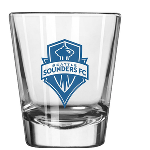 Seattle Sounders FC 14oz. Collectible Game Day Shot Glass, Black 