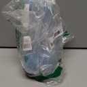 SCHITEC Squeaky Dog Chew Toy, Tough Durable Natural Rubber Bone with Toothbrush, Indestructible for Aggressive Chewers Large Medium Breed Teeth Cleaning (Blue)