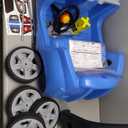 Step2 Whisper Ride II Buggy Kids Push Car, Ride On Toy, Stroller Substitute, Includes Seat Belt & Horn, Made of Durable Plastic, Max Weight 50 lbs., For Toddlers 1.5-4 Years Old, Blue (Large)