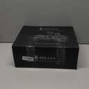 Kollea Birthday Gifts for Men Dad, Flag Motorcycle Whiskey Decanter Set with 2 Glasses, Liquor Dispenser for Home Bar, Unique Gift for Father, Boyfriend, Anniversary, Biker & Motor Lover, Christmas