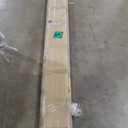 Muzata 6'6" Aluminum Handrail Flat Handrail Black Cable Railing Top Rail Deck Stair Indoor Outdoor, HL10 BPA