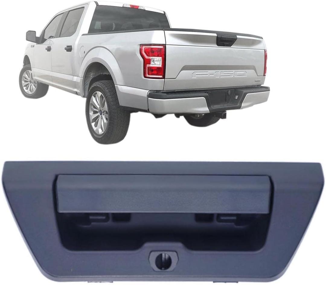 Auto Parts Avenue APA Replacement Exterior Tailgate Handle with Camera Hole for 2015-2018 F150 F 150 Pickup FL3Z9943400AA Auto Parts Avenue APA Replacement Exterior Tailgate Handle with Camera Hole for 2015-2018 F150 F 150 Pickup FL3Z9943400AA