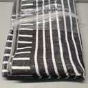 Modern Rug 2x6 Runners for Hallways, Abstract Kitchen Runner Rugs Non Slip Bath Runner, Rainbow Washable Runner Rug for Bedroom, Soft Long Rugs for Entryway Bathroom Laundry Dorm, Black