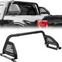 JOYTUTUS Roll Bar for Full-Size Truck Adjustable Chase Rack Pickup Sport Bar Compatible with F150, F250, F350, Silverado, Sierra, Ram 1500 2500 3500