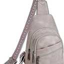 Sling Bag Crossbody Bags for Women Small Cross Body Bag Fanny Packs Chest Sling Purse for Daily Travel Leisure Sport