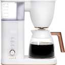 Caf Specialty Drip Coffee Maker | 10-Cup Glass Carafe | WiFi Enabled Voice-to-Brew Technology | Smart Home Kitchen Essentials | SCA Certified, Barista-Quality Brew | Matte White
