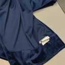 Exclusive Home Curtains EH8196-03 2-108G Velvet Heavyweight Grommet Top Curtain Panel Pair, 54x108, Navy, 2 Count