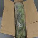 9FT Real Touch Norfolk Snow Pine Christmas Garland with Light Winter Artificial Faux Greenery Garland Table Mantle Stairs Fireplace Wall Outdoor Indoor Porch Home Decorations (Battery Not Included)