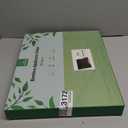 Joy&Grace Appliance Slider for Kitchen Appliances 360 Rolling Sliding Tray for Coffee Maker Countertop, Bamboo Coffee Pot Slider Rolling Tray with Universal Rollers (Black, Large 16"x13")