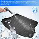Cartist Cargo Liner Custom Fit for Nissan Rogue SV S SL 2014-2020 All Weather Trunk Mat Black for Nissan Rogue Accessories (Not Fit 7-Seat/Rogue Select/Rogue Sport/Hybrid Models)