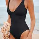 One-Piece Swimsuit – Size XL, Black