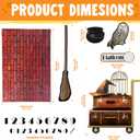 JOYIN Halloween Magic Platform Theme Decorations Kit with Digital Stickers, Cutout and Tablecloths Trunk or Treat Decorations for Car Archway Garage Door Haunted House Decor