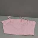 OMKAGI Cute Side Split Tank Tops for Women Summer Y2K Going Out Basic Shirts with Bras (Pink, M)