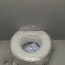770-610 4 Inch Portable Raised Toilet Seat Riser, Elevated Toilet Seat for Seniors