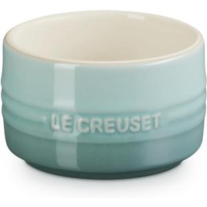 Le Creuset Stoneware Straight Wall Ramekin, 7 Oz., Sea Salt