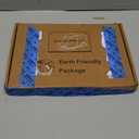 LED Note Board with Colors 12-Color Illuminated Acrylic Drawing Board - Dry-Erase Night Light with Stand for Home/Office/Gift/Festival (12" W x 8.5" H (Black))