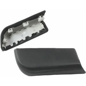 Left Side Leather Door Panels Lid Armrest Cover Black Fit for Honda Pilot 2009-2015 Interior Accessories (with Back Base)