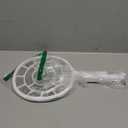 YsChois Electric Fly Swatter, Bug Zapper, Mosquito Zapper Racket | Gold Zone Voltage, Densest 3 mm Mesh, Apple-Like Weight - AA Battery Powered (not incl.) - Indoor & Outdoor Use with Pro Swat Tips