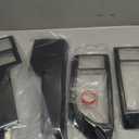 Keptrim for F150 ABS Carbon Fiber Central Console Air Conditioner Panel Trim for 2015 2016 2017 2018 2019 2020 Ford F150, 5pcs