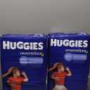 Huggies Size 6 Overnites Baby Diapers: Overnight Diapers, Size 6 (35+ lbs), 84 Ct (2 Packs of 42), Packaging May Vary