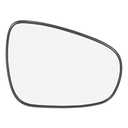 X AUTOHAUX Car Rearview Mirror Glass Replacement with Backing Plate Heated Right Passenger Side for Lexus LS460 CT200h ES350 GS350