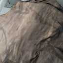 Erosebridal Brown And Black Abstract Fleece Throw Blanket Baby 30x40, Gradient Watercolor Art Soft Flannel Blanket For Kids Girls Boys Aesthetic Ombre For Sofa Bed Couch, Tie Dye Smoky Cozy Room Decor