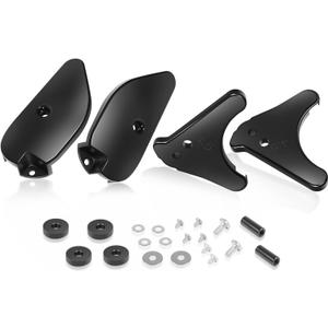 Trolling Motor Ramp + Skid Plate Complete Replacement Kit Fit for 2017-Current Minn Kota Terrova & Riptide Terrova 112 lb. Thrust/ 36V With Bluetooth Models