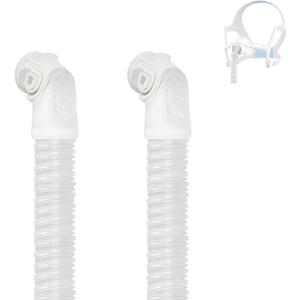 2 Packs Replacement Short Tube and Elbow for Resmed AirFit N20, Airtouch N20 Mask - No Leakage - Reduce Noise