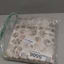 Washable 2x3 Entryway Rug, Boho Non-Slip Door Mat Vintage Distress Small Rugs for Kitchen Nursery Office Bedroom, 0.3" Neutral Oriental Throw Carpet with Cushioning Pad,Beige/Rust/Green/Multi