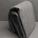 Mat Sumi Drawing Painting Felt Desk Pad Mat (Grey)