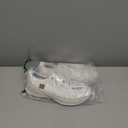 ZGR Womens Low Top Platform Sneakers,White Canvas Sneakers,Casual Platform Tennis Shoes, Size 10