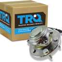 TRQ Front Wheel Hub & Bearing 6 Lug Left or Right for Chevy GMC Cadillac 2WD 2x4