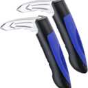 Car Door Handle for Elderly, Car Handle Assist Support for Handicapped, Portable Auto Cane for Seniors, Multifunctional Vehicle Door Latch Handles, Car Gadgets for Disabled Drivers (Blue-2Pcs)