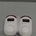 2 Packs Gas Detector & Alarm Koabbit Plug in Natural Gas Detectors & Propane Gas Detectors for Home,RV & Kitchen, Combustible Gas Leak Detector Monitor for LNG, LPG, Methane