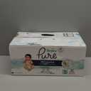 Pampers Pure Baby Diapers, Size 1 (8-14 lbs), 82, Up to 100% Leakproof, Premium Hypoallergenic Soft Diapers