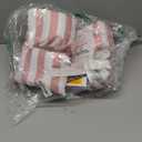 Sisterly Market Stripe Toddler Swim Vest, U.S. Coast Guard Approved Life Jacket, Learn-to-Swim Flotation Aid for Boys & Girls, Pool, Lake & Beach (Pink Stripe)