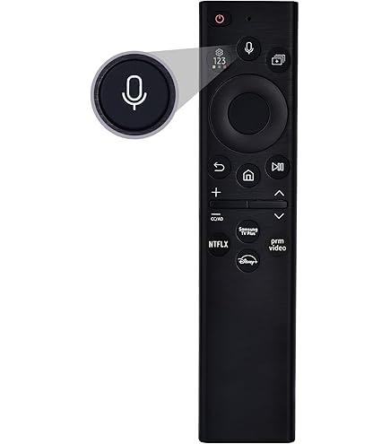 BN59-01386D Voice Remote Replacement for Samsung TV BU8000/BU8500/LS03B Series (QE32LS03BBU UE43BU8500U UE55BU8000U UE65-85BU8000U) with Voice Command,Ergonomic Design&Smart Hub Control