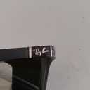 Ray-Ban RB4385 Liteforce Rectangular Sunglasses (Matte Black/Green Mirrored Blue Polarized)