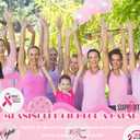 Vicenpal 48 Pcs Breast Cancer Awareness Gifts Bulk Mini Pocket Mirrors for Women Pink Ribbon Portable Round Makeup Mirror for Breast Cancer Charity, Office, Fundraiser Events